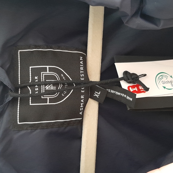 NWT Men's Noel Asmar Equestrian Navy Blue Riding Vest Size XL - Picture 3 of 11